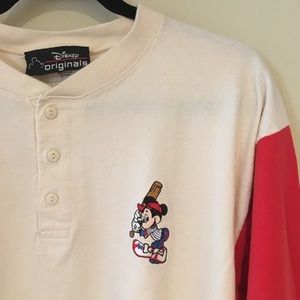 Disney - Vintage 3/4 Sleeve Baseball Tee